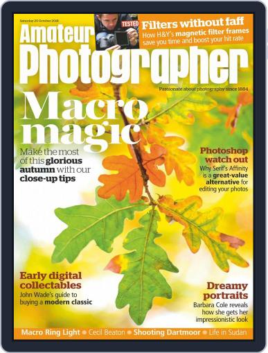 Amateur Photographer October 20th, 2018 Digital Back Issue Cover