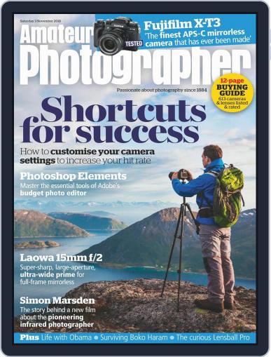 Amateur Photographer November 3rd, 2018 Digital Back Issue Cover