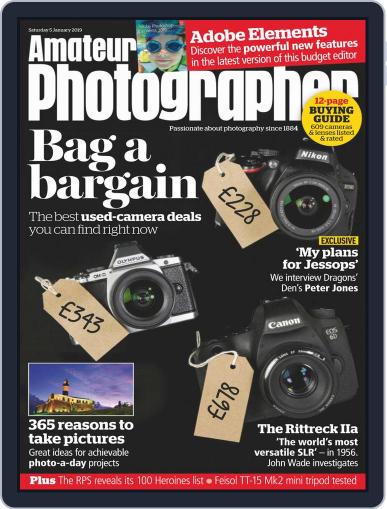 Amateur Photographer January 5th, 2019 Digital Back Issue Cover