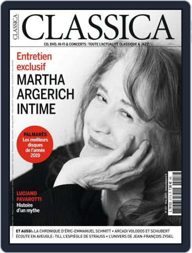 Classica November 1st, 2019 Digital Back Issue Cover