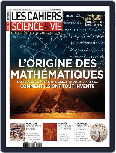 Les Cahiers De Science & Vie July 1st, 2018 Digital Back Issue Cover