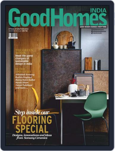 GoodHomes India July 1st, 2019 Digital Back Issue Cover