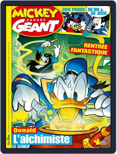 Mickey Parade Géant September 1st, 2016 Digital Back Issue Cover