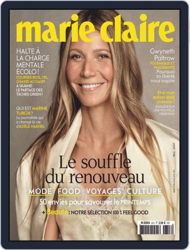 Marie Claire - France May 1st, 2020 Digital Back Issue Cover