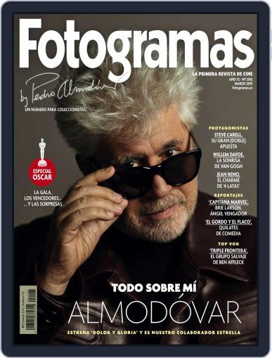 Fotogramas March 1st, 2019 Digital Back Issue Cover