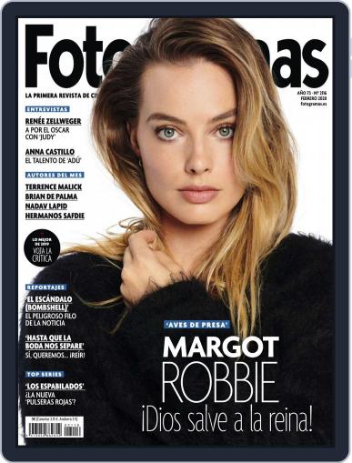 Fotogramas February 1st, 2020 Digital Back Issue Cover