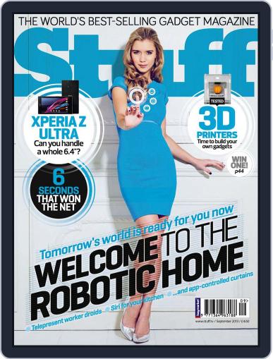 Stuff UK August 6th, 2013 Digital Back Issue Cover