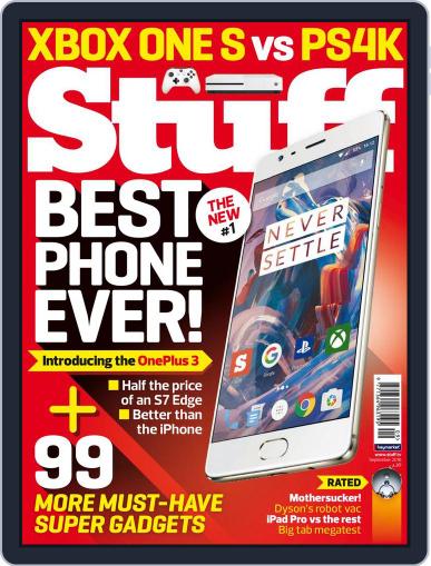 Stuff UK August 4th, 2016 Digital Back Issue Cover