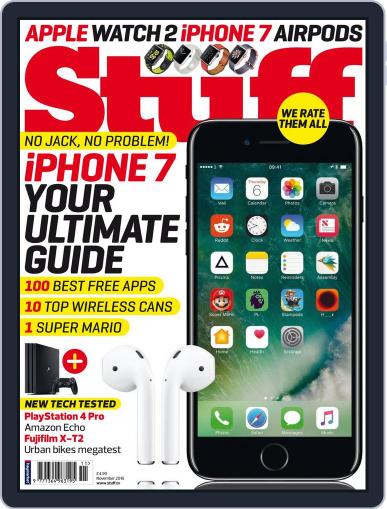 Stuff UK November 1st, 2016 Digital Back Issue Cover