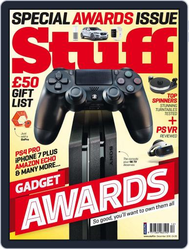 Stuff UK December 1st, 2016 Digital Back Issue Cover