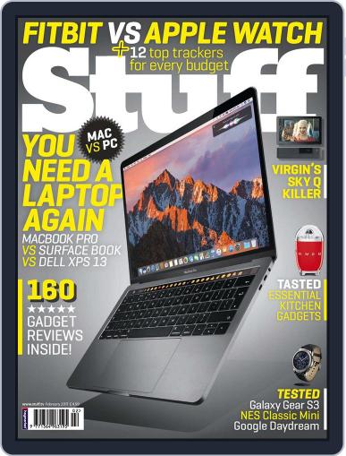 Stuff UK February 1st, 2017 Digital Back Issue Cover