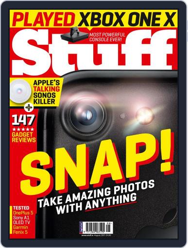 Stuff UK August 1st, 2017 Digital Back Issue Cover