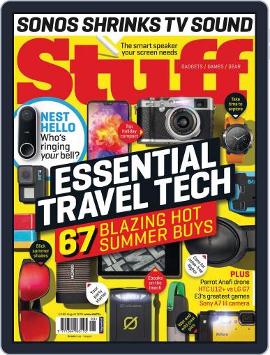 Stuff UK August 1st, 2018 Digital Back Issue Cover