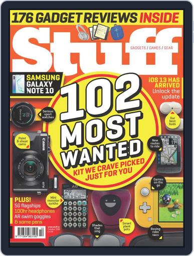 Stuff UK October 1st, 2019 Digital Back Issue Cover