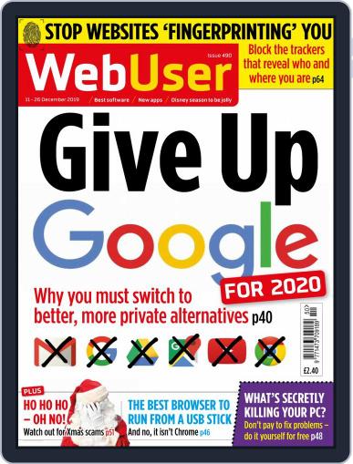 Webuser December 11th, 2019 Digital Back Issue Cover