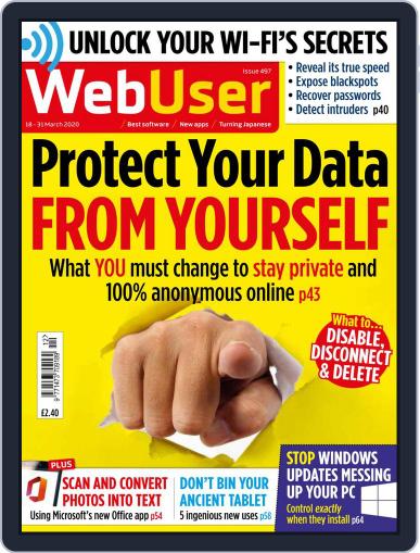 Webuser March 18th, 2020 Digital Back Issue Cover