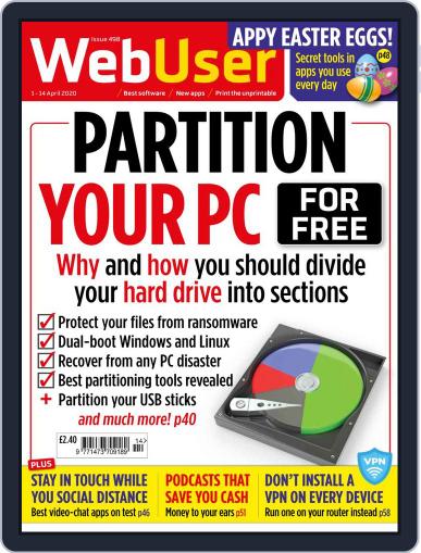 Webuser April 1st, 2020 Digital Back Issue Cover