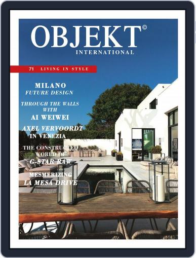 OBJEKT International September 1st, 2015 Digital Back Issue Cover