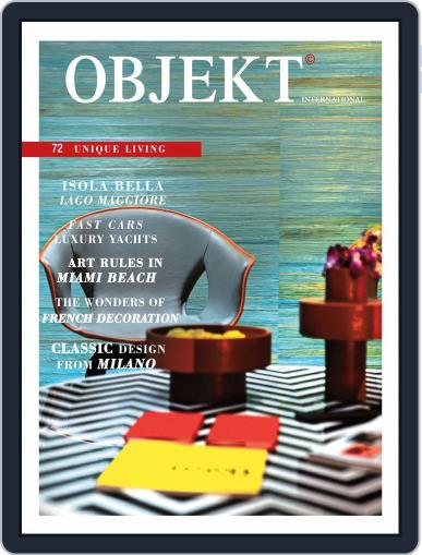 OBJEKT International March 1st, 2016 Digital Back Issue Cover