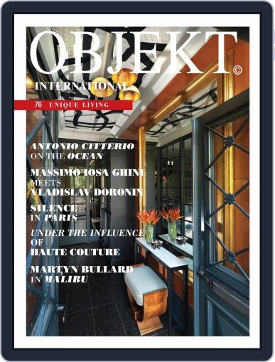 OBJEKT International March 1st, 2017 Digital Back Issue Cover