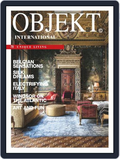 OBJEKT International September 1st, 2017 Digital Back Issue Cover
