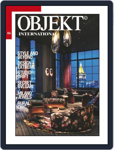 OBJEKT International September 1st, 2019 Digital Back Issue Cover