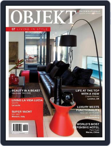 OBJEKT South Africa June 30th, 2014 Digital Back Issue Cover