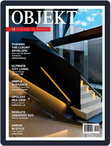 OBJEKT South Africa November 19th, 2015 Digital Back Issue Cover