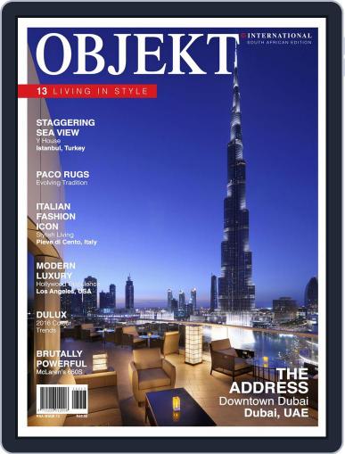 OBJEKT South Africa December 19th, 2015 Digital Back Issue Cover