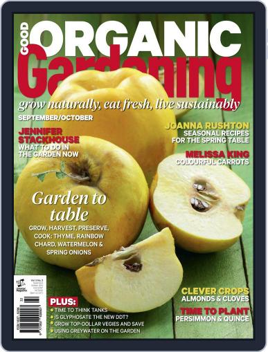 Good Organic Gardening August 12th, 2014 Digital Back Issue Cover