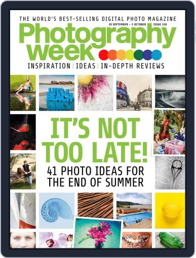 Photography Week September 29th, 2016 Digital Back Issue Cover