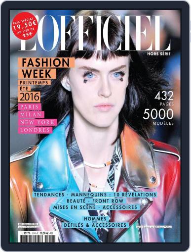 Fashion Week November 27th, 2015 Digital Back Issue Cover
