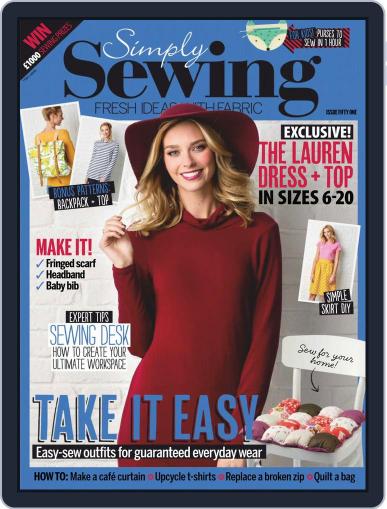 Simply Sewing April 1st, 2019 Digital Back Issue Cover