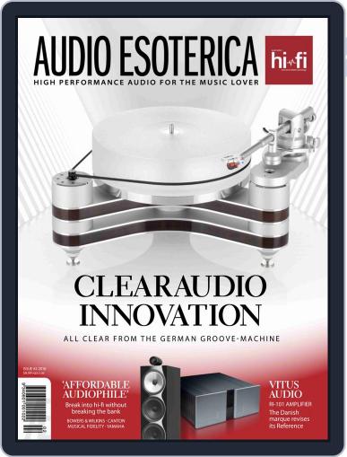 Audio Esoterica August 2nd, 2018 Digital Back Issue Cover
