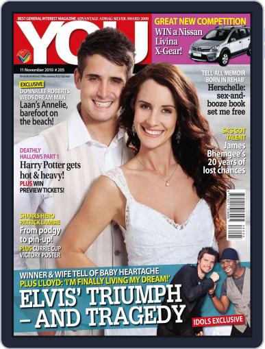 You South Africa November 4th, 2010 Digital Back Issue Cover