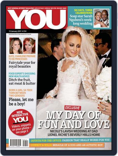 You South Africa January 6th, 2011 Digital Back Issue Cover