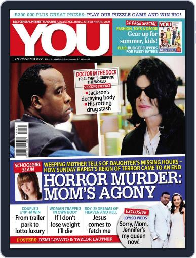 You South Africa October 20th, 2011 Digital Back Issue Cover