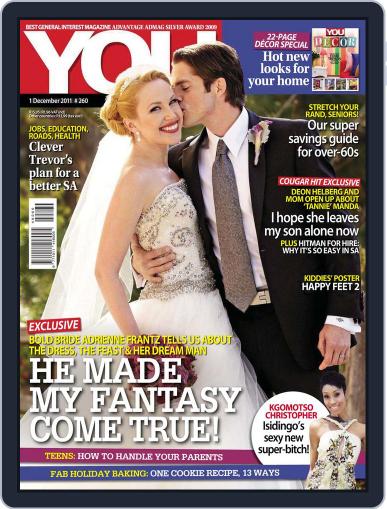 You South Africa November 25th, 2011 Digital Back Issue Cover