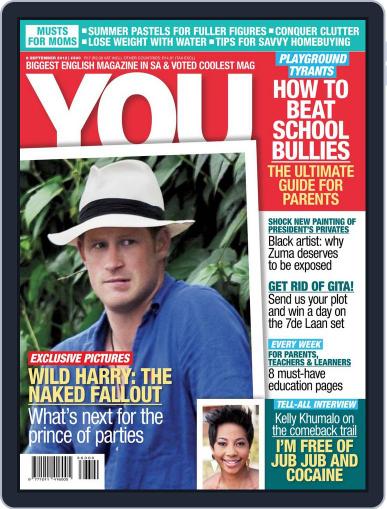 You South Africa August 30th, 2012 Digital Back Issue Cover