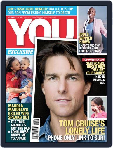 You South Africa October 11th, 2012 Digital Back Issue Cover