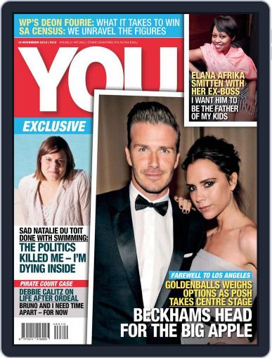 You South Africa November 8th, 2012 Digital Back Issue Cover