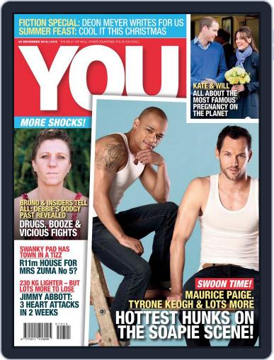 You South Africa December 13th, 2012 Digital Back Issue Cover