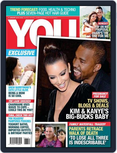 You South Africa January 10th, 2013 Digital Back Issue Cover