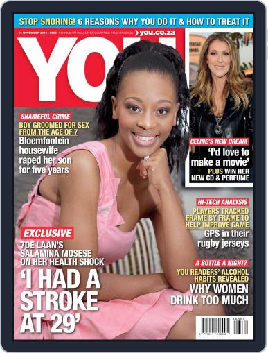 You South Africa November 7th, 2013 Digital Back Issue Cover
