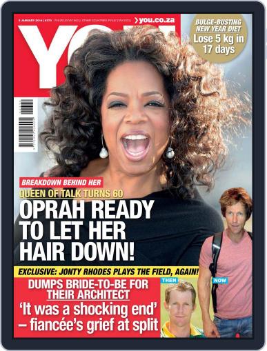 You South Africa January 2nd, 2014 Digital Back Issue Cover