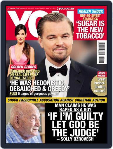 You South Africa January 17th, 2014 Digital Back Issue Cover