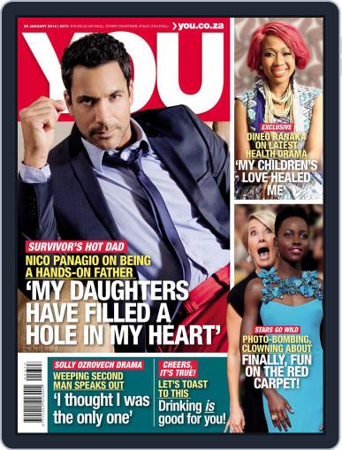 You South Africa January 23rd, 2014 Digital Back Issue Cover
