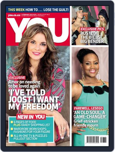 You South Africa January 30th, 2014 Digital Back Issue Cover