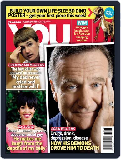 You South Africa August 22nd, 2014 Digital Back Issue Cover
