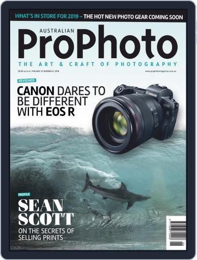 Pro Photo December 1st, 2018 Digital Back Issue Cover